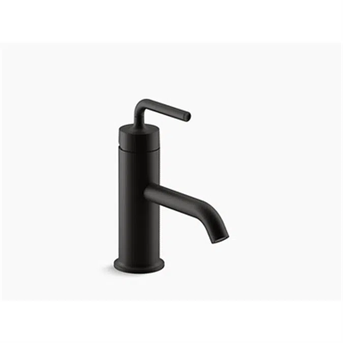 K-14402-4A Purist® Single-handle bathroom sink faucet with straight lever handle