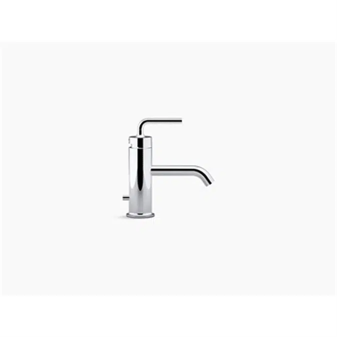 K-14402-4A Purist® Single-handle bathroom sink faucet with straight lever handle