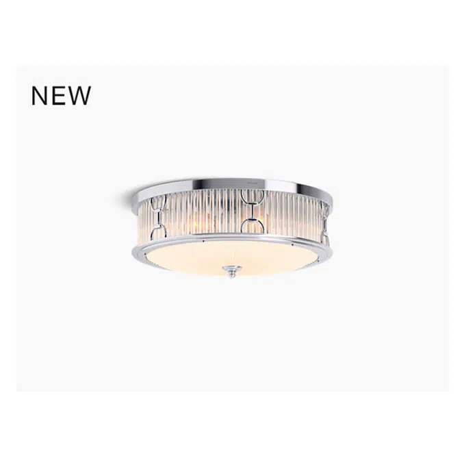 K-27750-FM03 Terret™ Three-light flush-mount