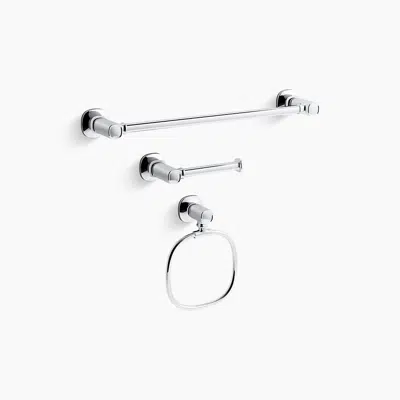 Image for Ealing® Three-piece bathroom accessory set