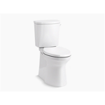 k-20450-ra irvine® comfort height® two-piece elongated 1.28 gpf chair height toilet with right-hand trip lever