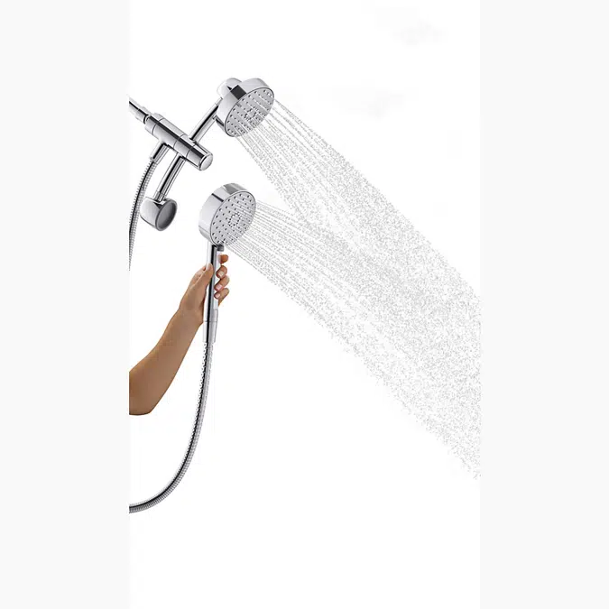 Awaken® 2-in-1 multifunction 2.5 gpm shower combo kit