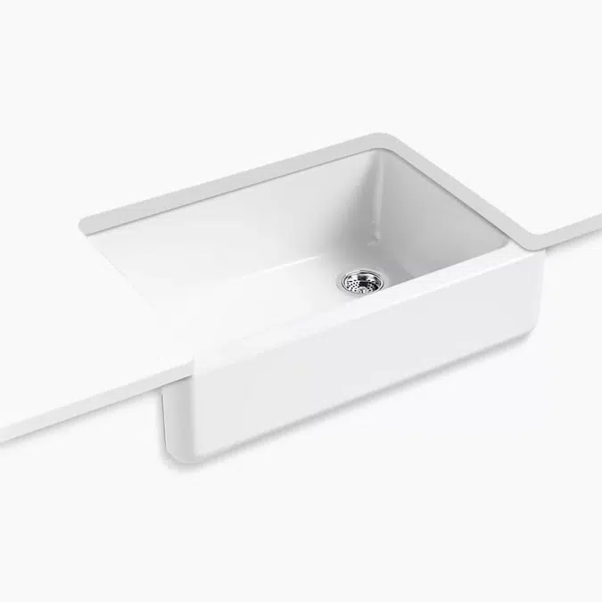 Whitehaven® 32-3/4" undermount single-bowl farmhouse kitchen sink