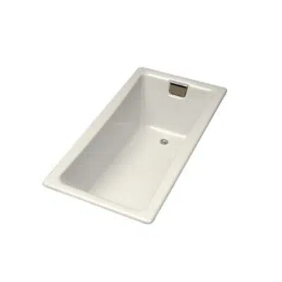 Image for K-852-g0 Tea-for-Two® 60" x 32" drop-in BubbleMassage™ air bath with White airjet finish