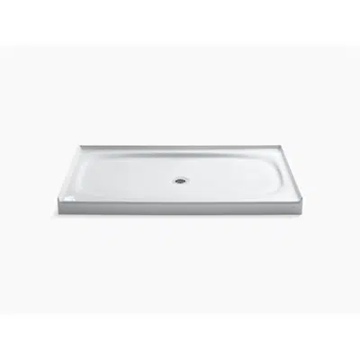 bilde for K-9055 Salient® 60" x 36" single threshold center drain shower base