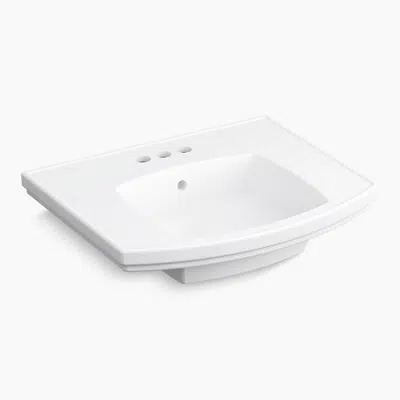 Image for Kelston® 23-3/4" rectangular pedestal bathroom sink