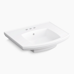 kelston® 23-3/4" rectangular pedestal bathroom sink