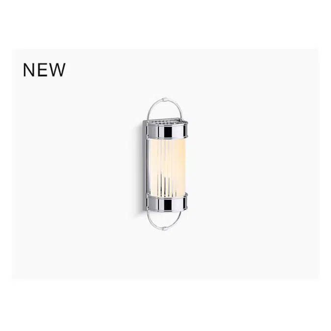 K-27751-SC01 Terret™ 15" one-light bath bar