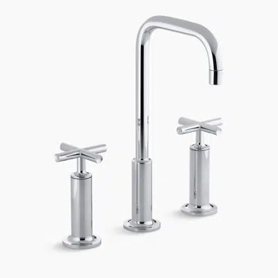 Image for Purist® Widespread bathroom sink faucet with Cross handles, 1.2 gpm