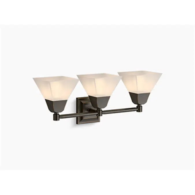 K-23688-BA03 Memoirs® Three-light sconce