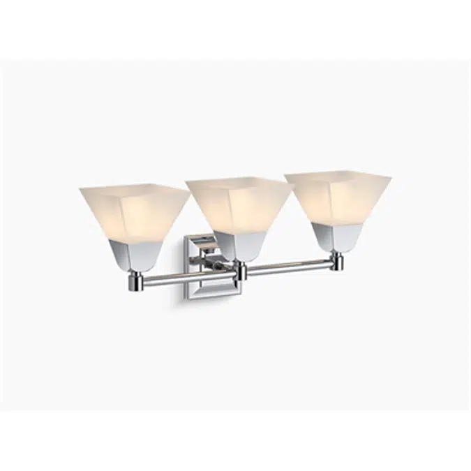 K-23688-BA03 Memoirs® Three-light sconce