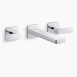 parallel® wall-mount bathroom sink faucet trim, 1.2 gpm