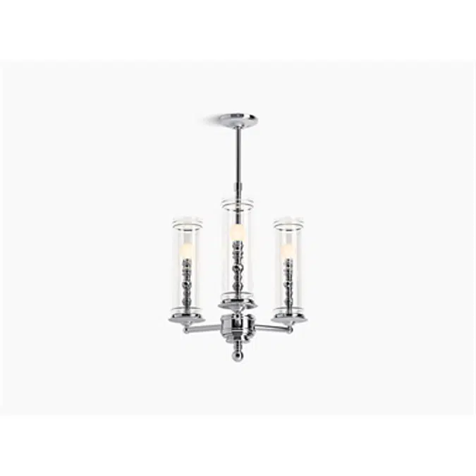 K-23342-CH03 Damask® Three-light chandelier