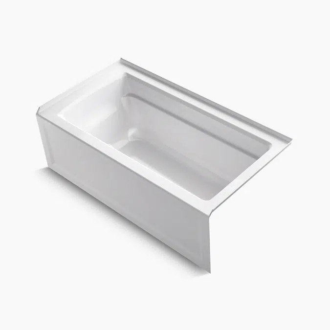 Archer® 60" x 32" alcove bath, right drain