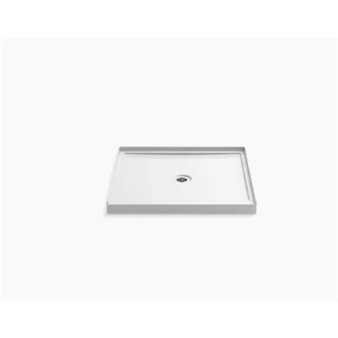 K-8644 Rely® 36" x 34" single-threshold shower base with center drain