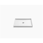 k-8644 rely® 36" x 34" single-threshold shower base with center drain