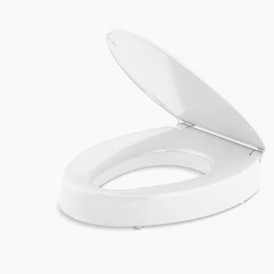 kép a termékről - Hyten™ Elevated Quiet-Close™ elongated toilet seat