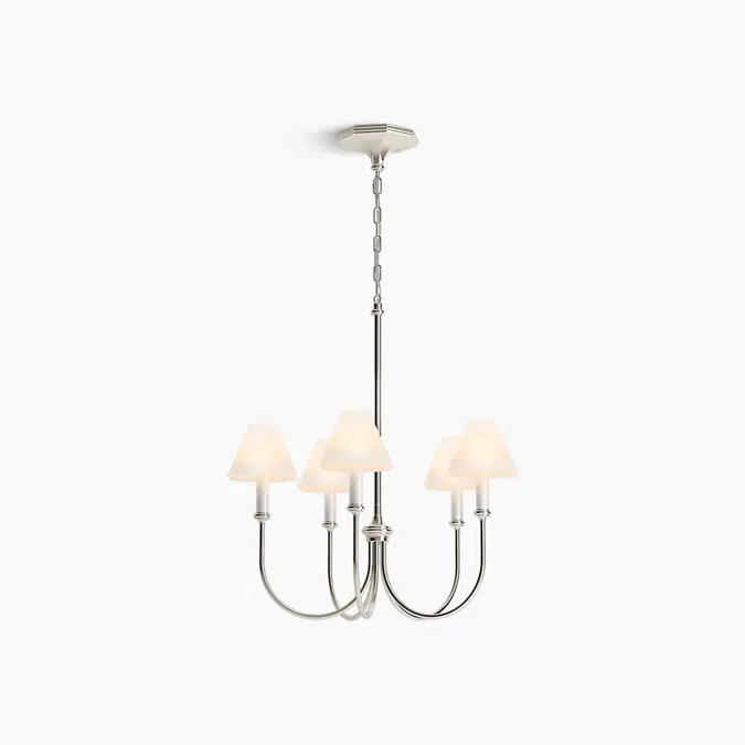 Celano™ 29-1/2" five-light chandelier