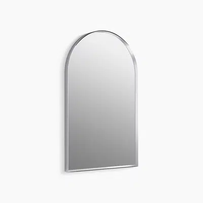 Essential 20" x 32" arch framed mirror图像