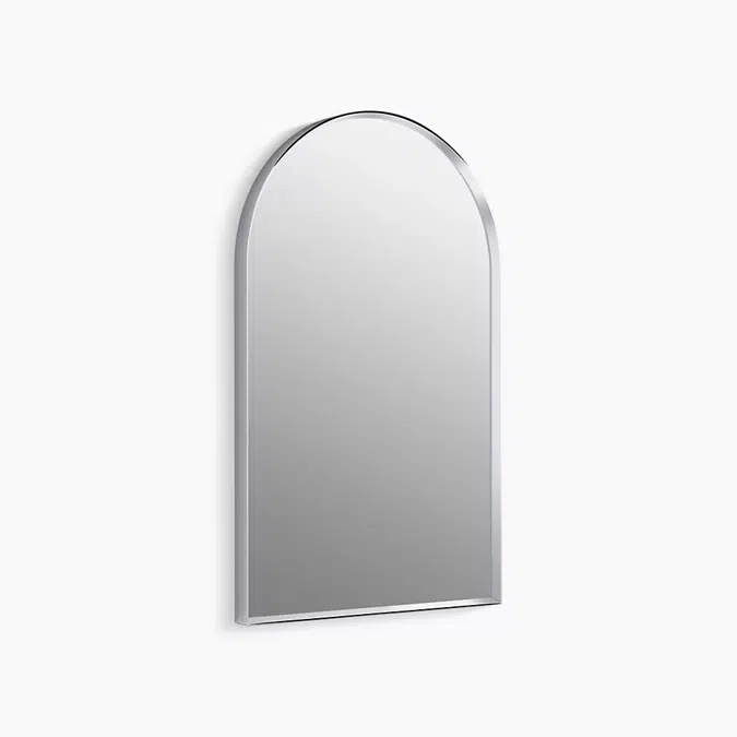 Essential 20" x 32" arch framed mirror