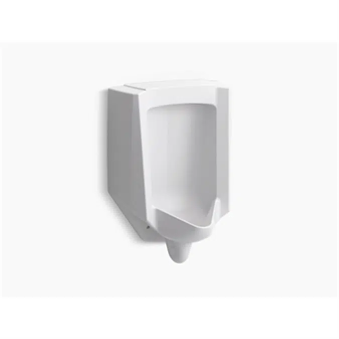 K-4991-ER Bardon™ High-Efficiency Urinal (HEU), washout, wall-hung, 0.125 gpf to 1.0 gpf, rear spud