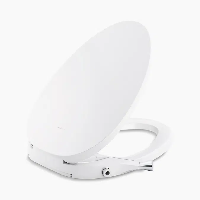 PureWash® Elongated manual bidet toilet seat