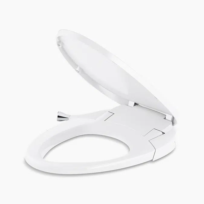 PureWash® Elongated manual bidet toilet seat