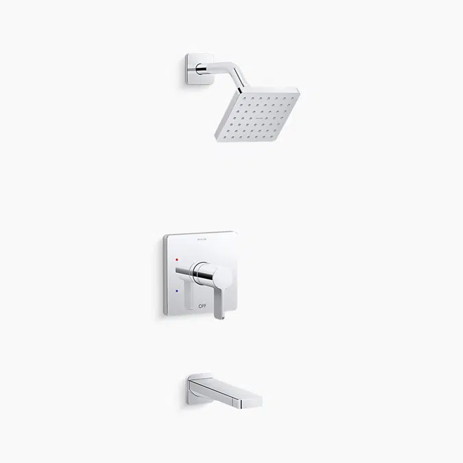  Parallel® Rite-Temp® bath and shower trim kit, 1.75 gpm