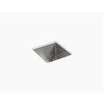 k-5287 strive® 15" x 15" x 9-5/16" undermount bar sink with rack