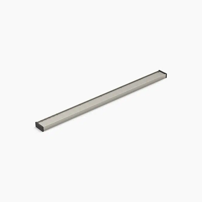 Kohler 2-1/2" x 36" linear drain grate with tile-in panel