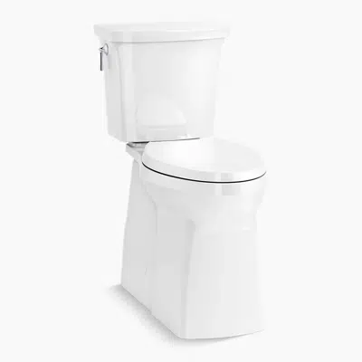kuva kohteelle Corbelle® Tall ContinuousClean two-piece elongated toilet with skirted trapway, 1.28 gpf