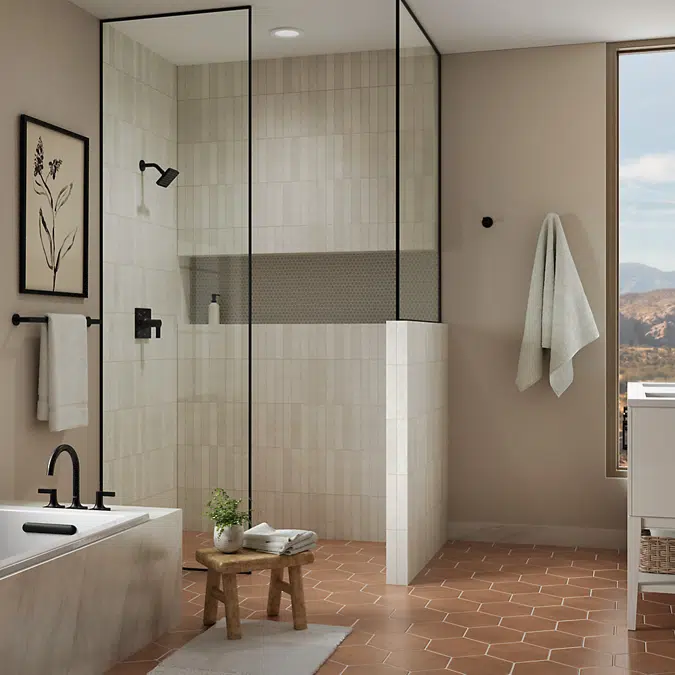 Venza® Deck-mount bath faucet trim