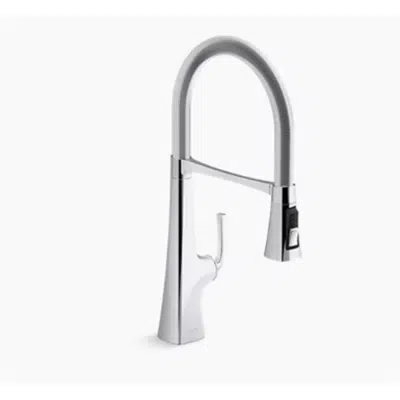 imagen para K-22061 Graze® Single-handle semi-professional kitchen sink faucet with 21-9/16" spout