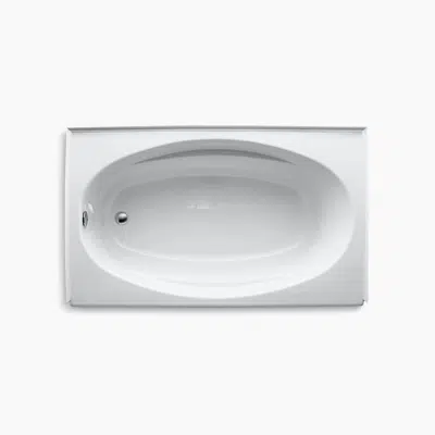 bild för 6036 60" x 36" alcove bath, left drain