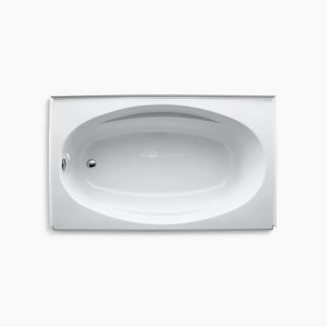 6036 60" x 36" alcove bath, left drain
