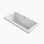 underscore® 66" x 32" drop-in bath with bask® heated surface