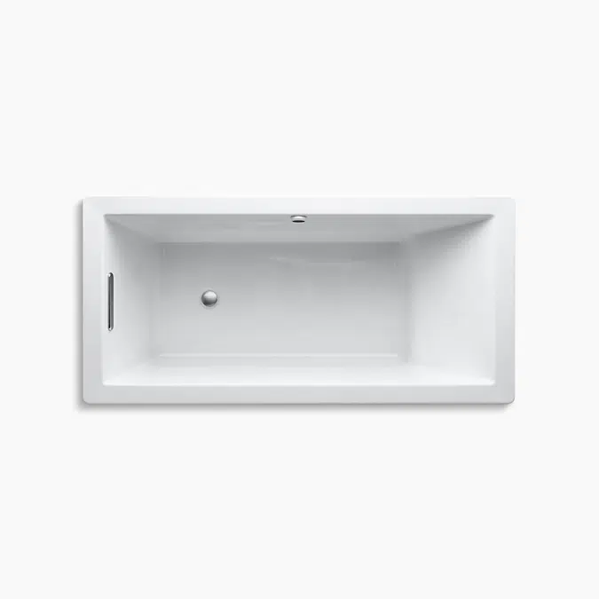 Underscore® 66" x 32" drop-in bath with Bask® heated surface