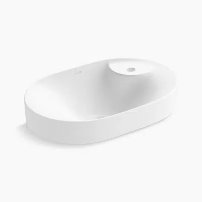 Image for Chalice 22-3/4" oval vessel bathroom sink