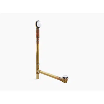 Imagem para K-7265 Clearflo Brass toe tap bath drain}
