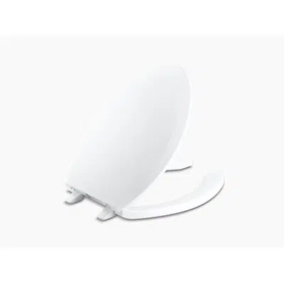 Image for K-4650-A Lustra™ elongated toilet seat with antimicrobial agent