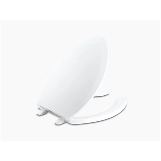 K-4650-A Lustra™ elongated toilet seat with antimicrobial agent