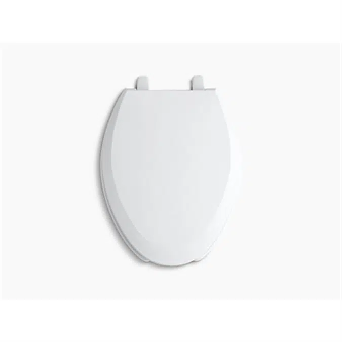 K-4650-A Lustra™ elongated toilet seat with antimicrobial agent