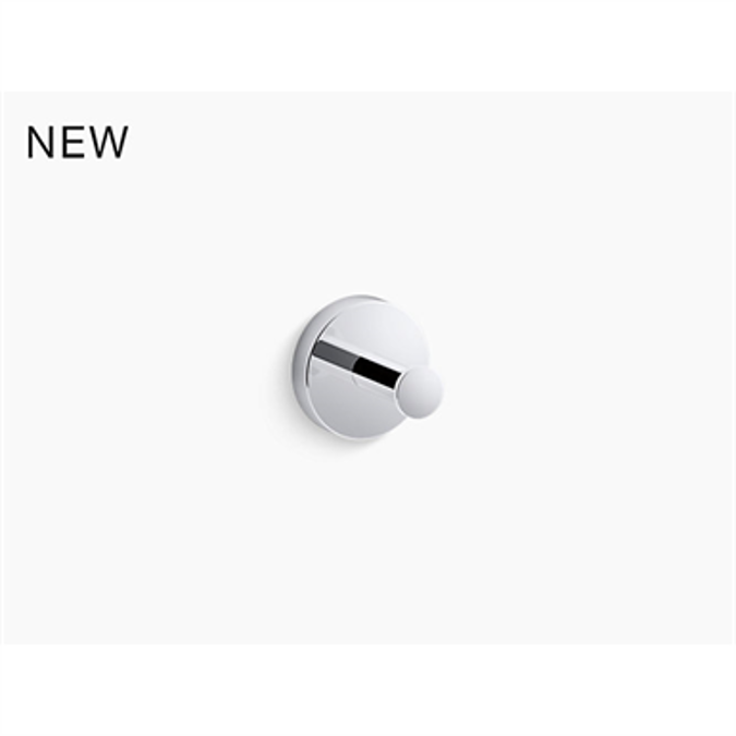 BIM objects - Free download! K-27290 Elate® robe hook | BIMobject