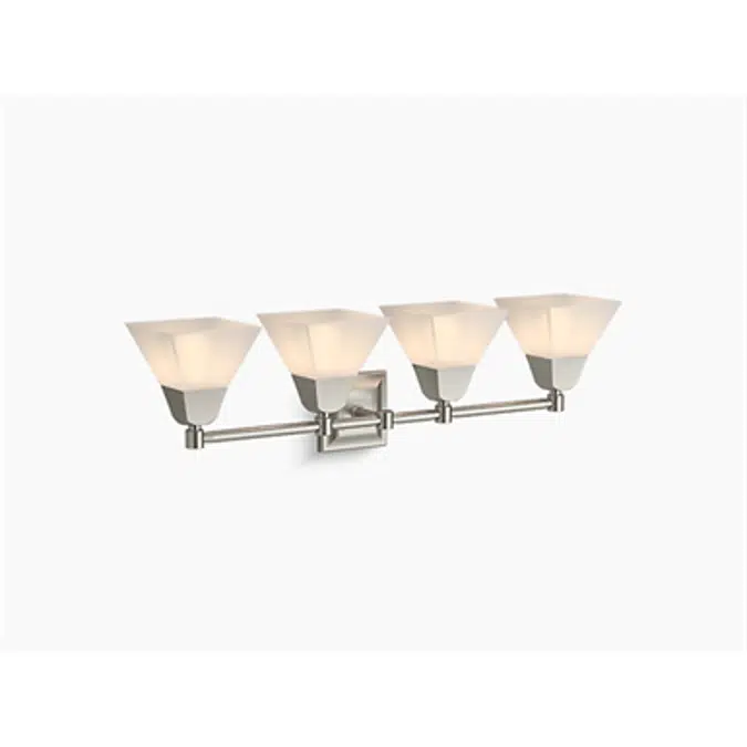 K-23689-BA04 Memoirs® Four-light sconce