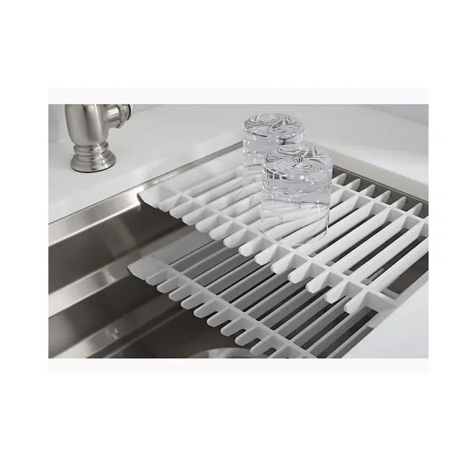 K-23650 Prolific® 23" x 17-3/4" x 10-7/8" Undermount single-bowl workstation kitchen sink with accessories
