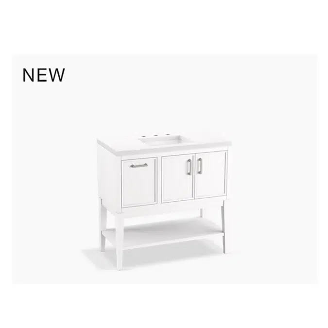 K-33579-ASB Winnow™ 36" bathroom vanity set