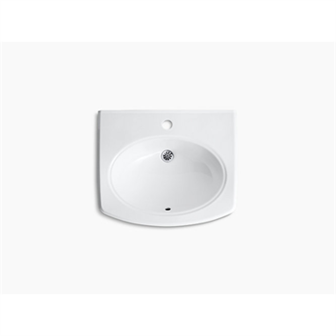 BIM objects Free download! K20351 Pinoir® Wallmount bathroom sink