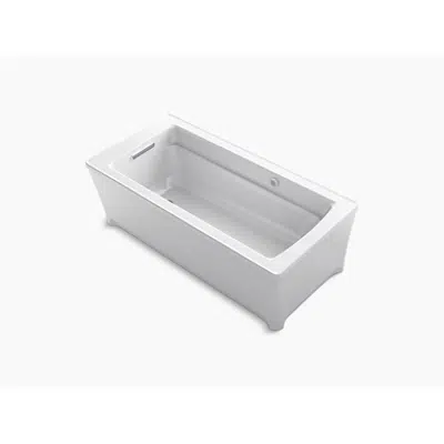 billede til K-2594-W1 Archer® 68" x 32" freestanding bath with Bask® heated surface