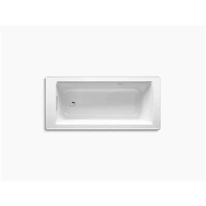 K-2594-W1 Archer® 68" x 32" freestanding bath with Bask® heated surface