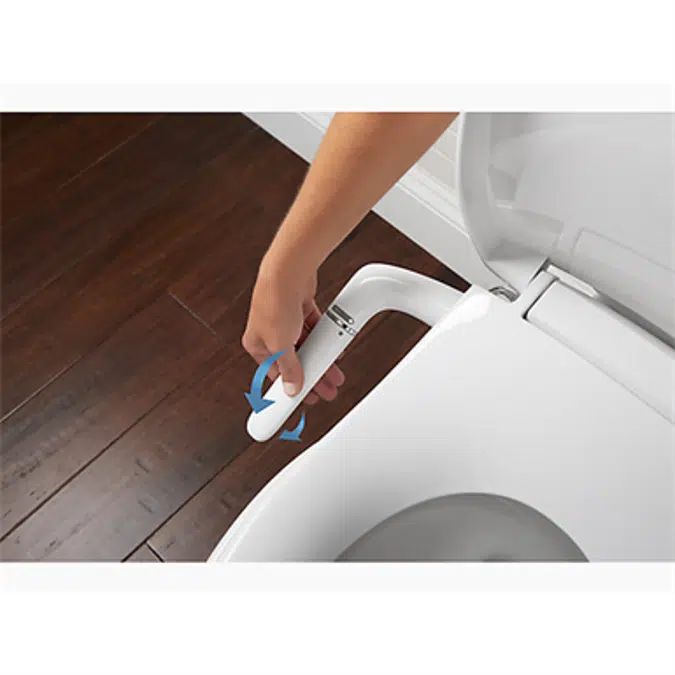 K-76923 Puretide® Quiet-Close™ Round-front manual bidet toilet seat